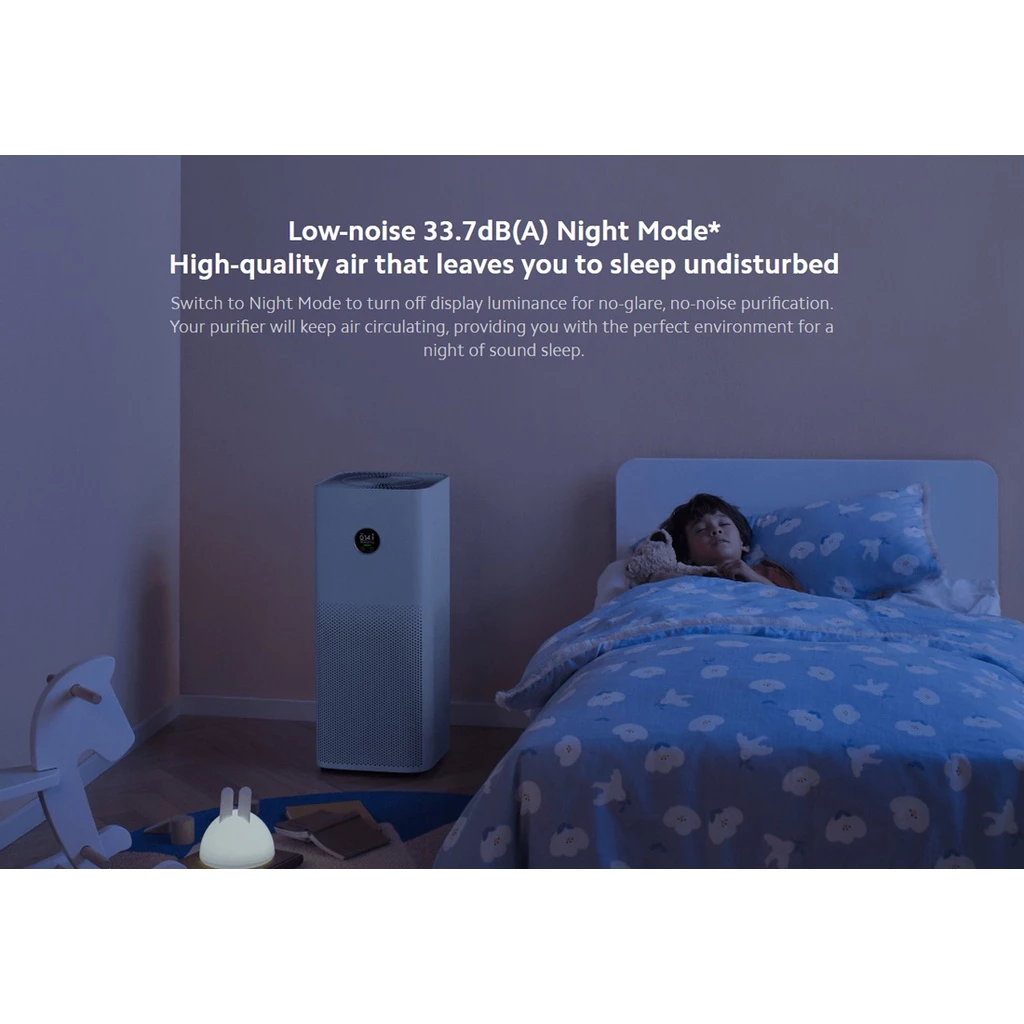 Xiaomi Air Purifier 4 Pro เครื่องฟอกอากาศ 60 ตรม. เครื่องกรองอากาศ ฆ่าเชื้อสูงถึง 99.9% 6